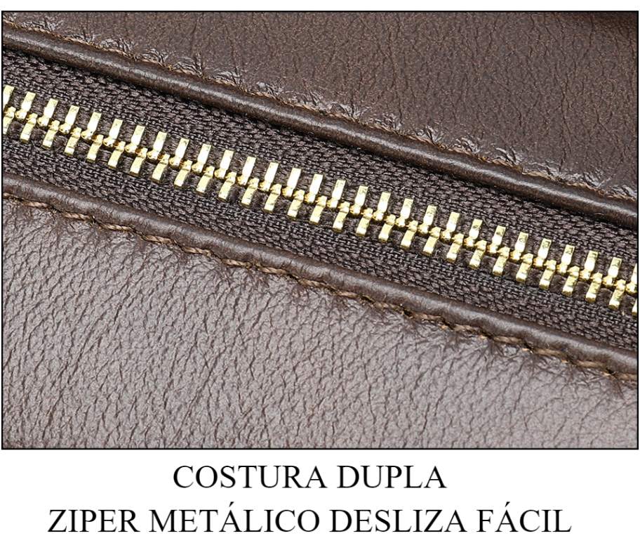 Pasta Executiva Masculina de Couro Viramelo REF46 - Notebook 14"