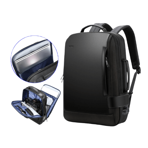 Mochila Executiva Viramelo MCH20 - Notebook 15,6", Expansível, Impermeável e Antifurto