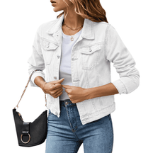 Jaqueta Jeans Feminina Elegance