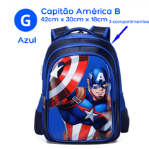 Mochila Infantil Vingadores Heróis