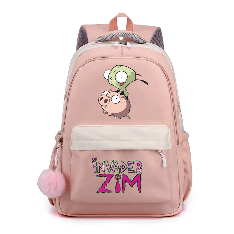 Mochila Infantil Escolar InvaderZim