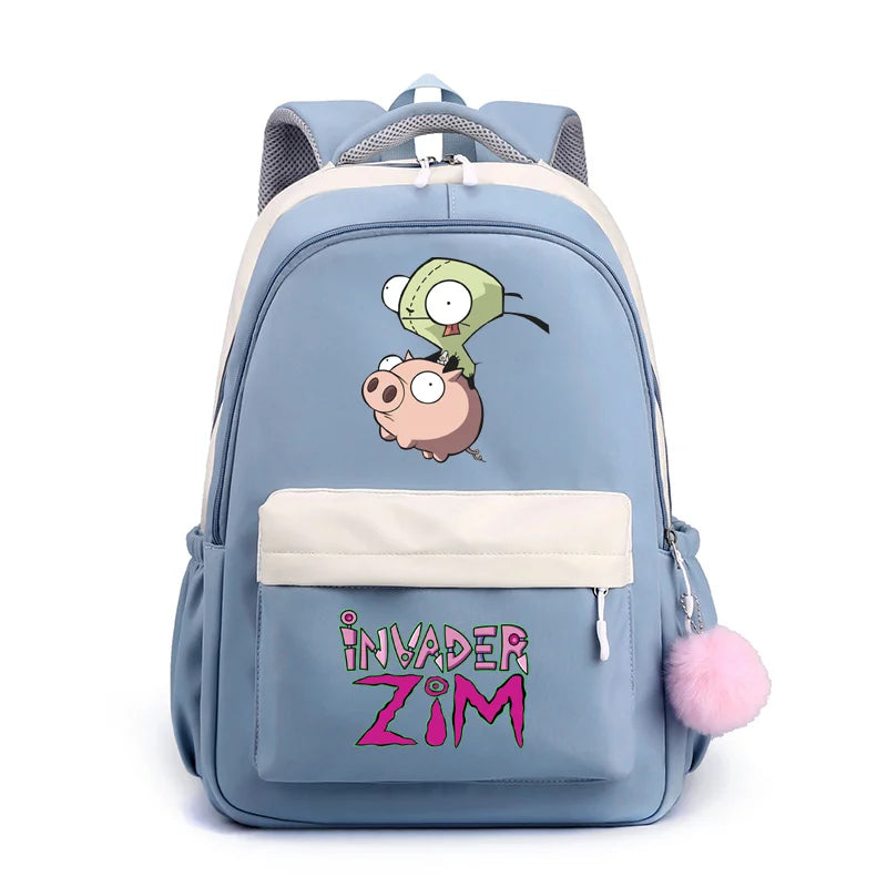 Mochila Infantil Escolar InvaderZim