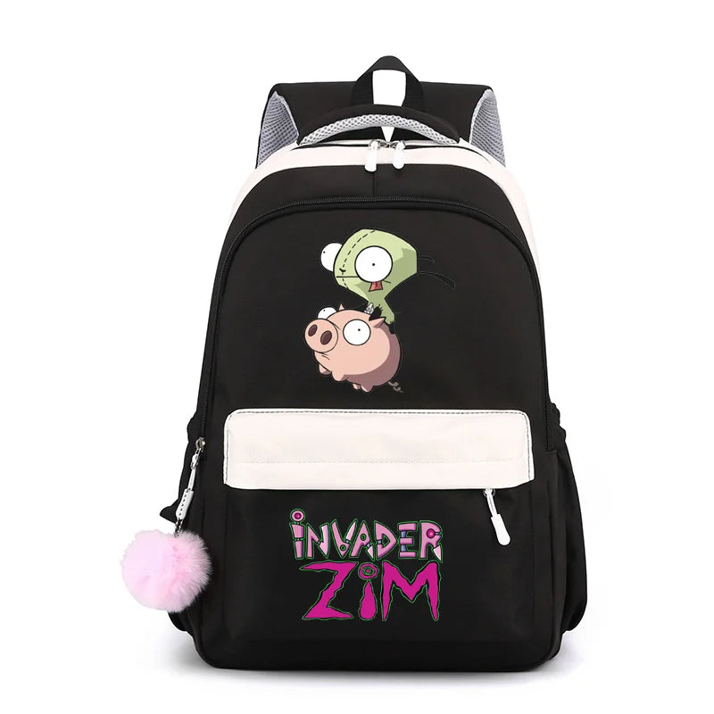 Mochila Infantil Escolar InvaderZim