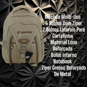 Mochila Executiva Masculina  Multiuso