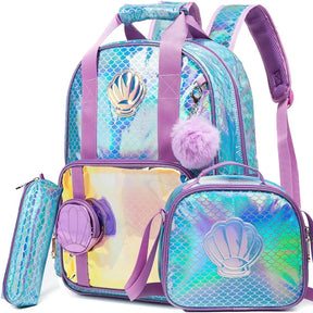 Kit Mochila Escolar Princesa Brilhante