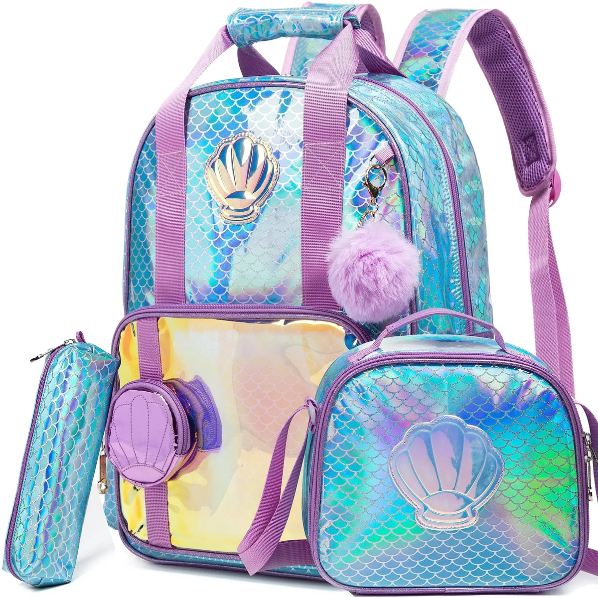 Kit Mochila Escolar Princesa Brilhante