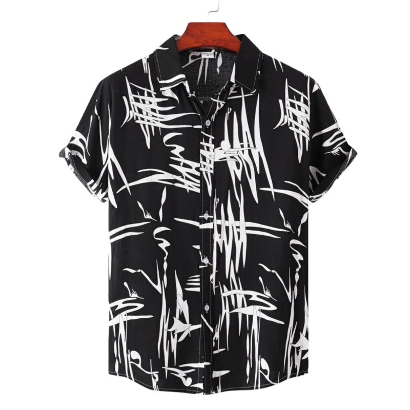 Camisa Manga Curta Masculina Seaside