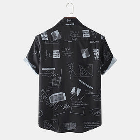 Camisa Manga Curta Masculina Sunset