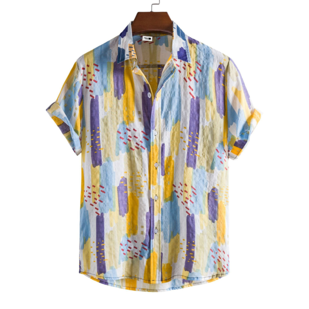 Camisa Manga Curta Masculina Beach