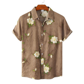 Camisa Manga Curta Masculina Florida Rustic