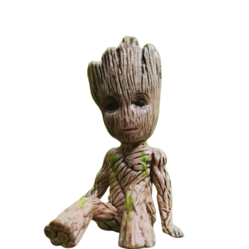 Brinquedo Decorativo Groot Sentado