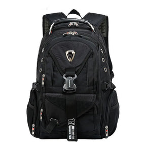 Mochila Escolar Casual Masculina De Grande Capacidade Compartimento Para Lap Top