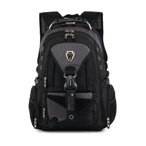 Mochila Escolar Casual Masculina De Grande Capacidade Compartimento Para Lap Top