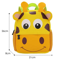 Mochila Escolar Infantil Girafa 3D - MCH10