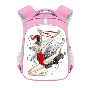 Mochila Escolar Rosa de Bailarina - MCH79