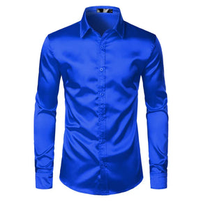 Camisa Masculina Social Monocromática Lisa