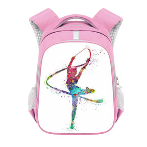 Mochila Escolar Rosa de Bailarina - MCH79