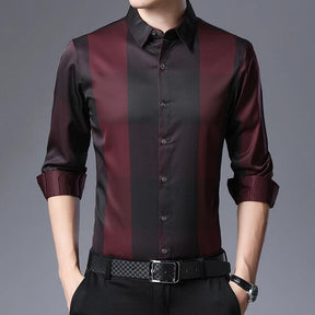 Camisa Social Masculina Slim Xadrez Monaco