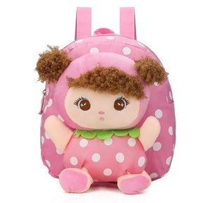 Mochila Escolar Infantil Boneca 3D - MCH109