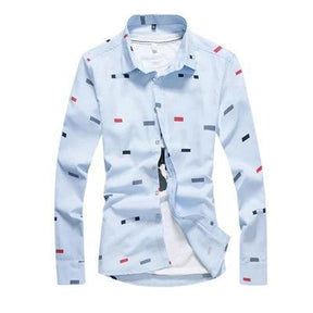 Camisa Social Masculina Manga Longa Verona