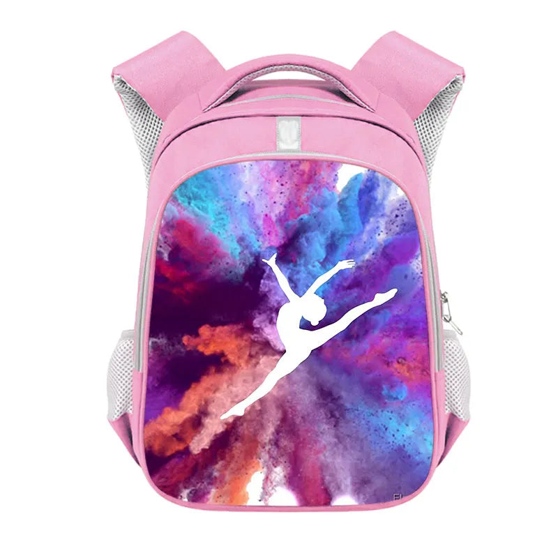 Mochila Escolar Rosa de Bailarina - MCH79