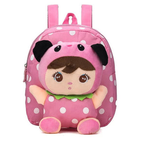 Mochila Escolar Infantil Boneca 3D - MCH109