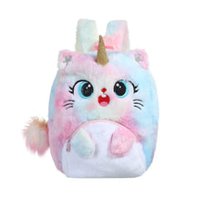 Mochila Escolar Infantil Gatinho Unicórnio - MCH113