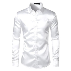 Camisa Masculina Social Monocromática Lisa