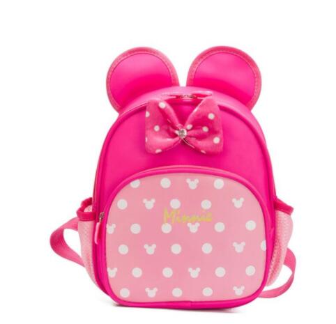 Mochila Infantil Escolar Mickey e Minnie