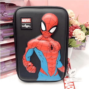 Mochila Infantil Marvel e Estojo Homem Aranha - MCH94