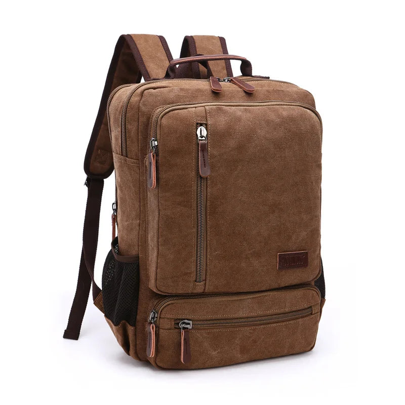 Mochila de Lona Masculina Para Notebook 15.6"  Executiva / Viagem