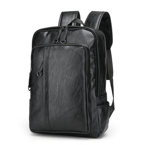 Mochila de Couro Masculina Grande Para Notebook até 15" Voyager