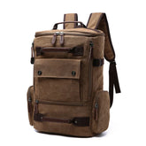 Mochila de Lona Masculina Para Viagem - Suporta Notebook Até 15"  UrbanTrail