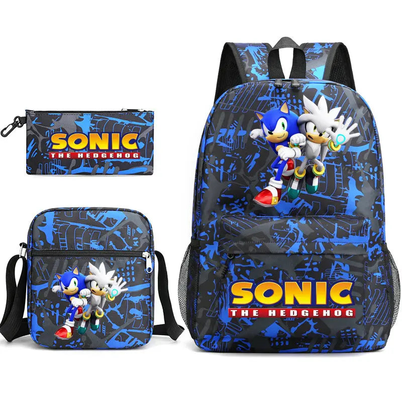 Kit Mochila Sonic Modelo Masculino