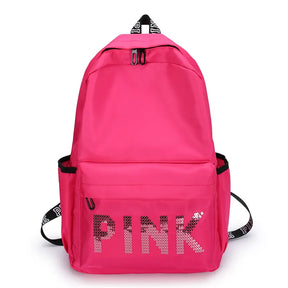 Mochila Escolar Feminina PINK - MCH12