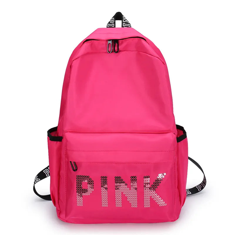 Mochila Escolar Feminina PINK - MCH12