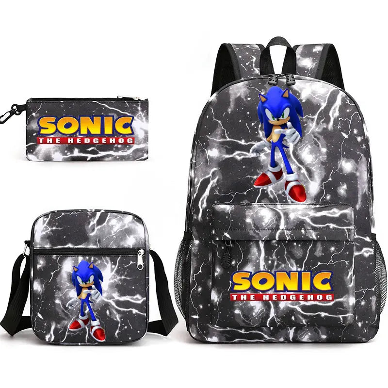 Kit Mochila Sonic Modelo Masculino