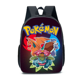 Kit Escolar Pokémon: Mochila, Bolsa de Ombro e Estojo