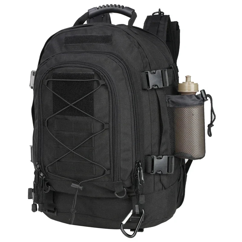 Mochila Militar Tática 60L Expansível - Impermeável - Grande Capacidade