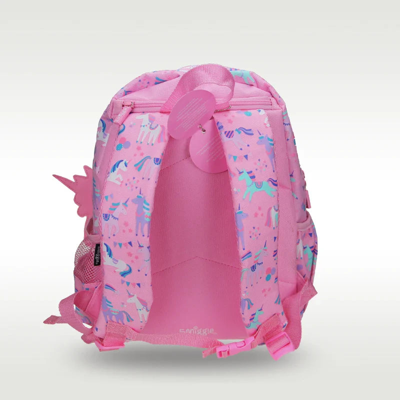 Mochila escolar Infantil Feminina Impermeável Design Unicórnio