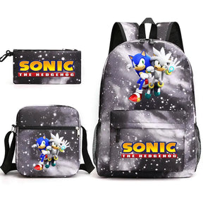 Kit Mochila Sonic Modelo Masculino