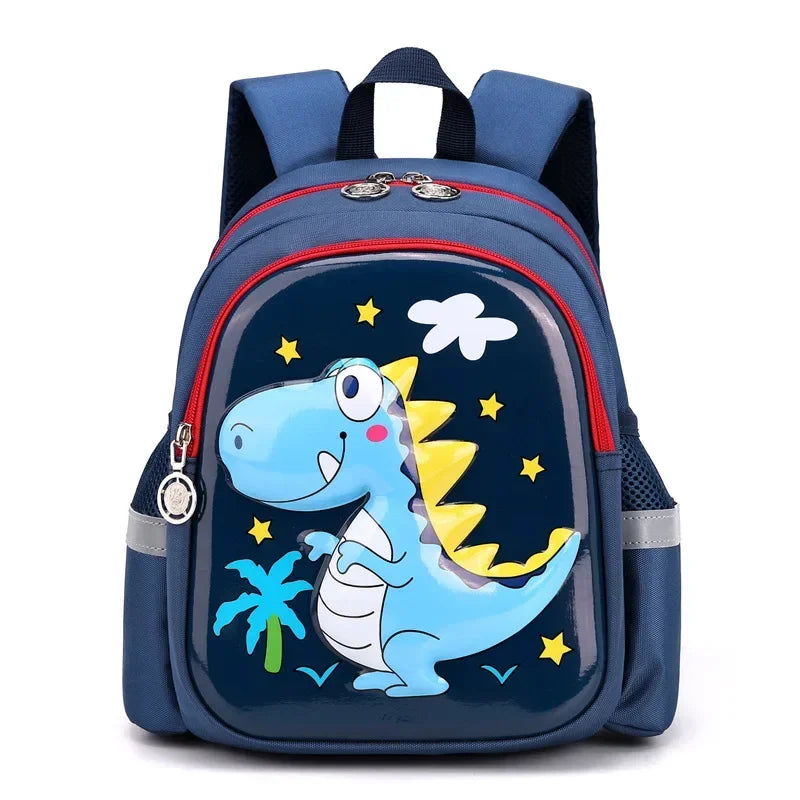 Mochila escolar Jardim da Infância Estampa Dinossauro Para Meninos