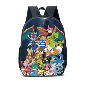 Kit Escolar Pokémon: Mochila, Bolsa de Ombro e Estojo