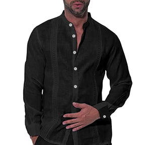 Camisa Social Masculina Manga Longa Classic