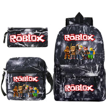 Mochila Infantil Roblox + Lancheira e Estojo de Brinde