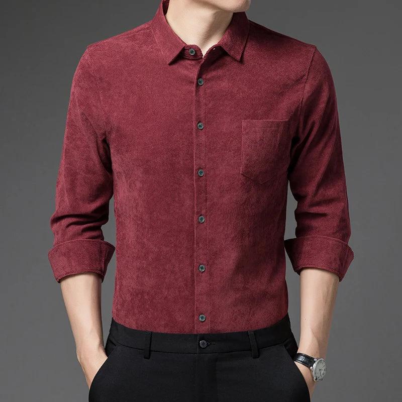 Camisa Social Masculina Manga Longa Veneto