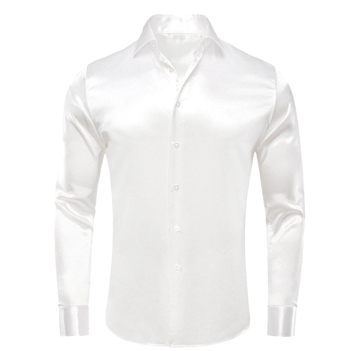 Camisa Masculina Social Fina de Cetim