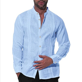 Camisa Social Masculina Manga Longa Classic