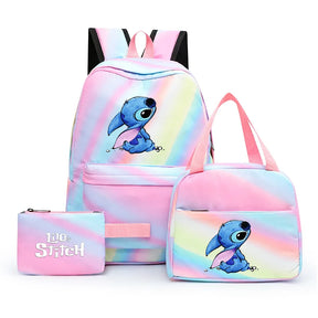 Kit Escolar Mochila e Lancheira - Lilo e Stitch