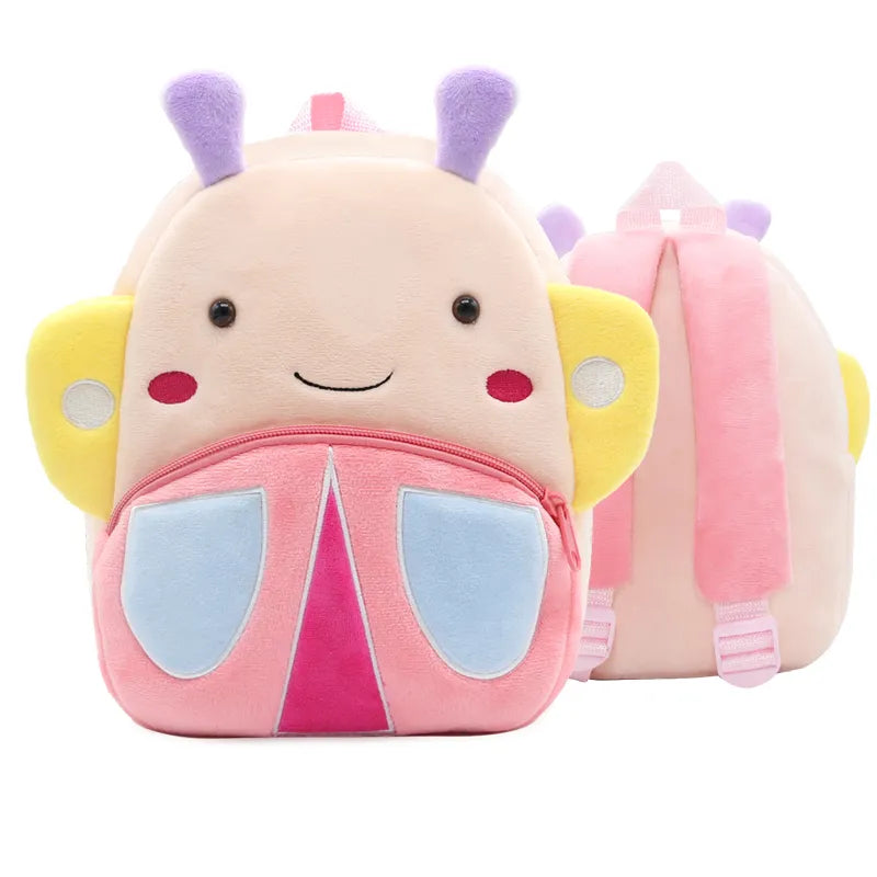 Mochila Escolar 3D Infantil de Bichinho de Pelúcia